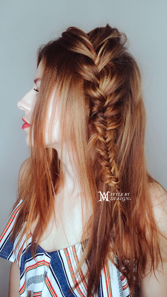 Crown Fishtail Braid